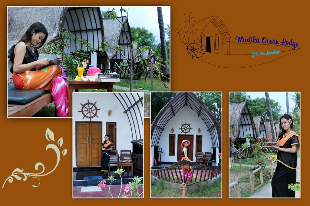 Mustika Ocean Lodge Gili Air Dış mekan fotoğraf